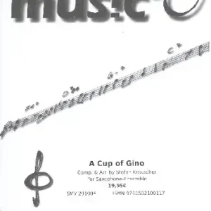 Bestpreis A Cup of Gino für 3-5 Saxophone (Klavier ad lib)