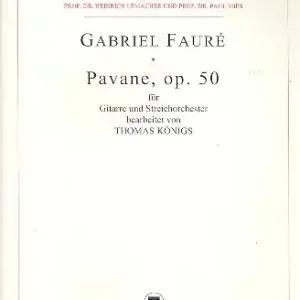 Ausverkauf Pavane op.50 für Gitarre und Streichorchester