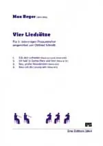Echt 4 Liedsätze für Posaunenchor