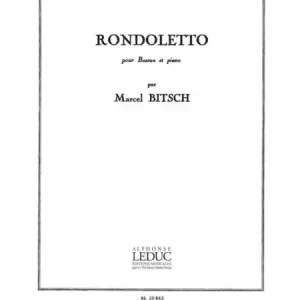 Beliebt Rondoletto pour basson et piano