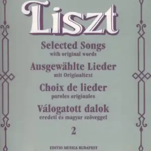 Sofort Bestellen Ausgewählte Lieder Band 2 mit Originaltext für Mezzosopran oder Bariton