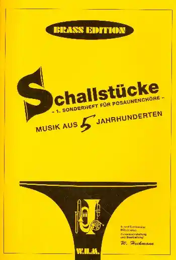 Schallstücke Band 1 für Posaunenchor Angebot