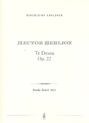 Te Deum op.22 für 3 Chöre, Orchester und Orgel Kracherpreis