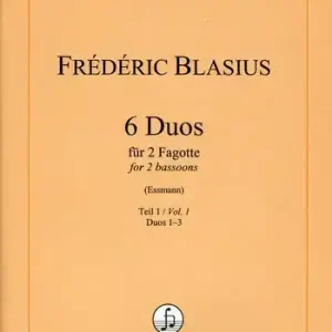 6 Duos Band 1 (Nr.1-3) für 2 Fagotte Top-Seller