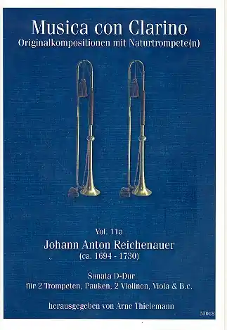 Direkt Vom Hersteller Sonate D-Dur für 2 Trompeten, Pauken, 2 Violinen, Viola und Bc