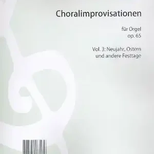 66 Choralimprovisationen op.65 Band 3 für Orgel Sale