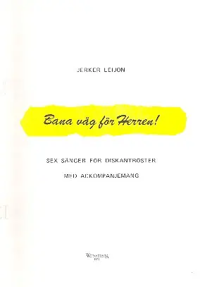 Kostenloser Rückversand Bana väg för Herren for female chorus and piano