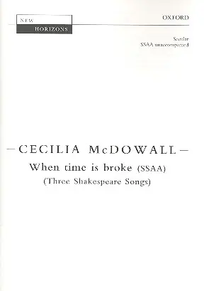 Knallerangebot When Time is broke for female chorus a cappella