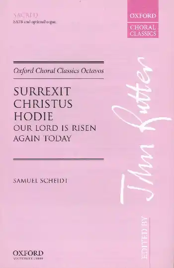 Surrexit Christus hodie for mixed chorus a cappella (organ ad lib) Kostenloser Rückversand