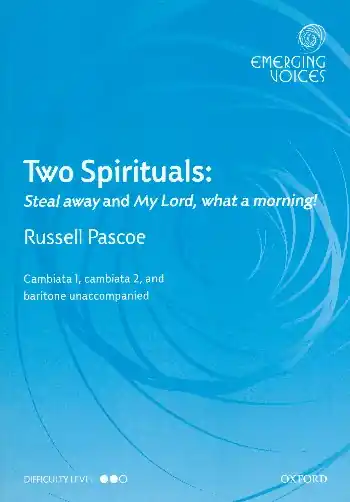 Kracherpreis 2 Spirituals for young male chorus (with cambiata voices) a cappella
