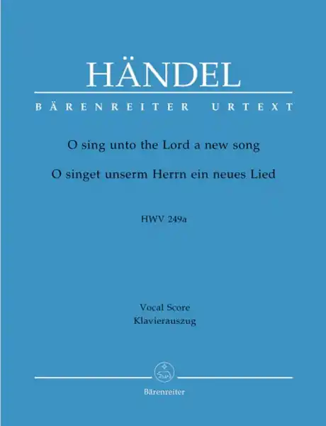 Top-Seller O singet unserm Herrn ein neues Lied für Soli, gem Chor und Orchester