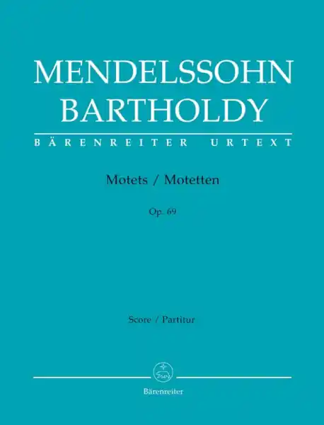 Motetten op.69 für gem Chor a cappella (Orgel ad lib) Ausverkauf