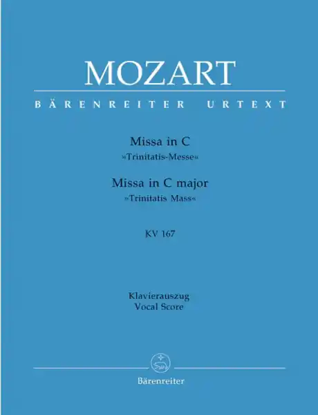 Günstig Messe C-Dur KV167 für Soli, gem Chor und Orchester
