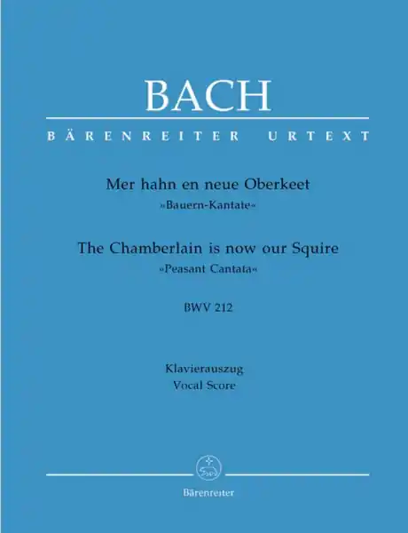 Mer hahn en neue Oberkeet Kantate Nr.212 BWV212 Top-Seller