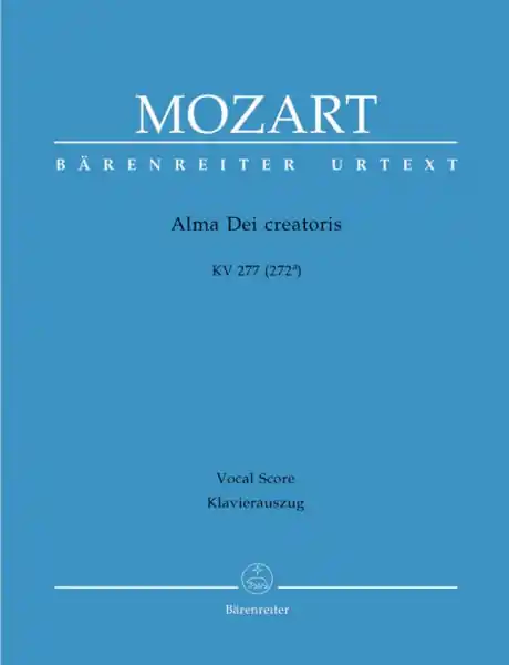 Alma Dei creatoris KV277 für Soli, Chor und Orchester Letzte Chance