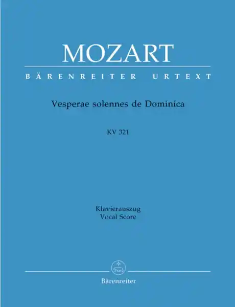 Vesperae solennes de Dominica KV321 für Soli, Chor und Orchester Schnäppchen