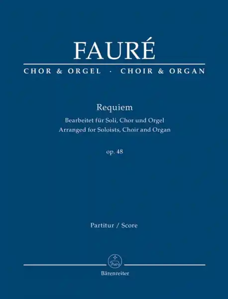 Requiem op.48 für Soli, gem Chor und Orgel Sichere Zahlung