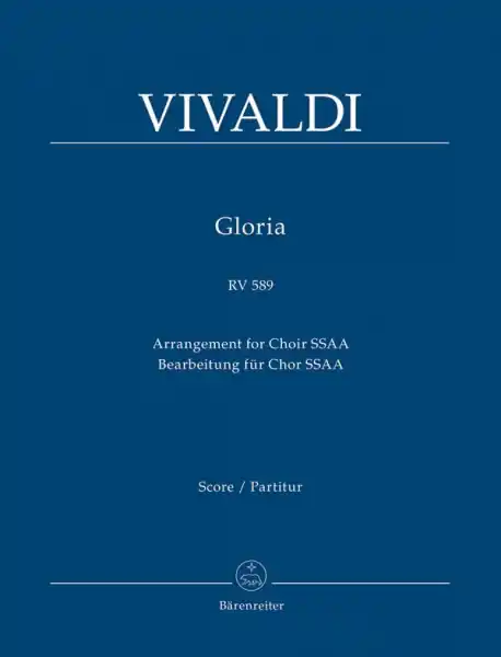 Beliebt Gloria RV589 für Frauenchor und Orchester