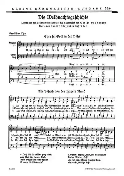 Letzte Chance Die Weihnachtsgeschichte für gem Chor und Instrumente