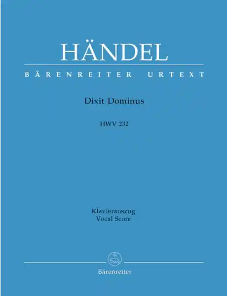 Meistverkauft Dixit Dominus HWV232 für Soli, gem Chor und Streichorchester