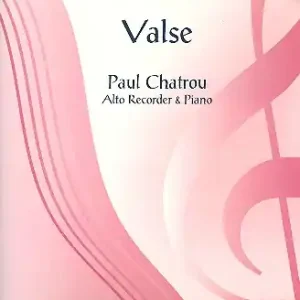 Valse for alto recorder and piano Jetzt Bestellen