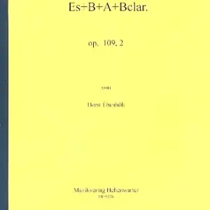 Wochenendangebot Quartett op.109,2 für 4 Klarinetten (EsBABass) Partitur und Stimmen