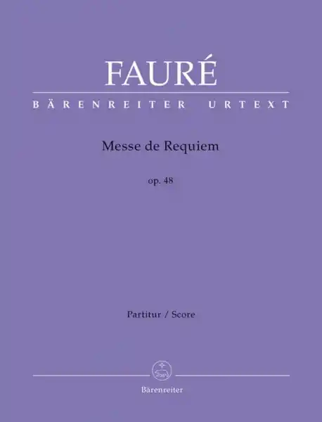 Echt Messe de Requiem op.48 (Fassung von 1900) für Soli, gem Chor und Orchester
