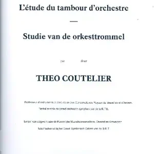 L'étude du tambour dans l'orchestre Beliebt