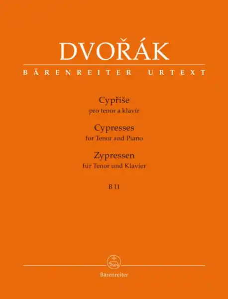 Zypressen B11 für Gesang (hoch) und Klavier (tschech) Billig