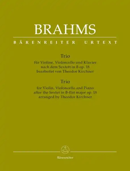 Neuheit Trio op.18 für Violine, Violoncello und Klavier