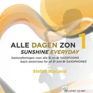 Sale Alle Dagen Zon vol.1 (+CD-ROM) voor saxofoon (en/nl)