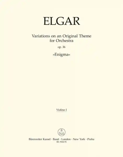 Kostenfreie Lieferung Enigma-Variationen op.36 für Orchester