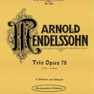 Bestseller Trio a-Moll op.76 für 2 Violinen und Klavier