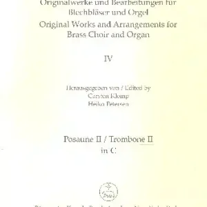 Wochenendangebot Cathedral Sounds für Orgel und Blechbläser (Posaunenchor)