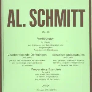Preparatory Exercices op.16 for piano Letzte Chance