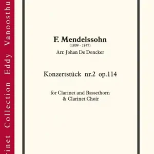 Konzertstück Nr.2 for clarient and bassethorn and clarinet choir Angebot