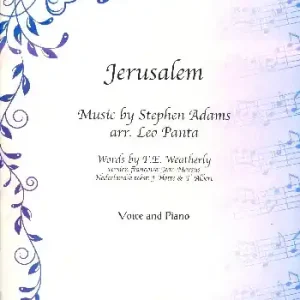 Schnäppchen Jerusalem for voice and piano (en/frz/nl)