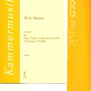 Quartett C-Dur nach KV285 für Oboe, Violine, Viola und Violoncello und Streicher Beliebt