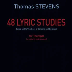 Kracherpreis 48 lyric Studies for trumpet, based on the vocalises of Concone and Bordogni