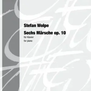 6 Märsche op.10 für Klavier Neue Ware