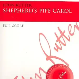 Shepherd's Pipe Carol for mixed chorus and small orchestra Kostenloser Rückversand