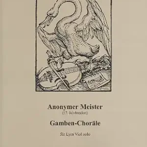 Gamben-Choräle für Lyra Viol (Viola da gamba) Neu