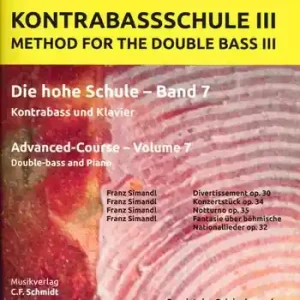 Die hohe Schule Band 7 für Kontrabass und Klavier Kostenloser Rückversand