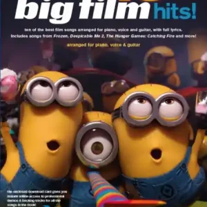 Versand Am Gleichen Tag Singalong - 10 Big Film Hits (+download card): songbook piano/vocal/guitar