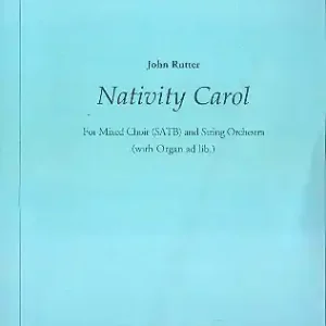 Sonderangebot Nativity Carol for mixed chorus and string orchestra (organ ad lib)