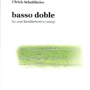 Basso doble für 2 Bassklarinetten Begrenztes Angebot