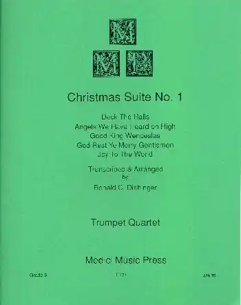 Christmas Carol Suite no.1 for 4 trumpets Begrenztes Angebot
