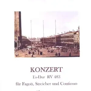 Günstig Konzert Es-Dur RV483 für Fagott, Streicher und Bc für Fagott und Klavier