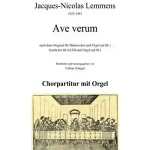 Heißes Angebot Ave verum für gem Chor a cappella (Orgel ad lib)