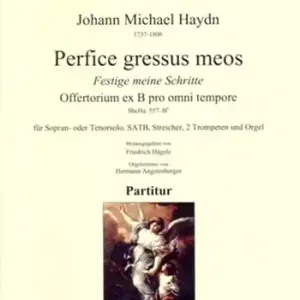Perfice gressus meos für Sopran (Tenor), gem Chor, 2 Trompeten, Streicher und Orgel Neue Ware